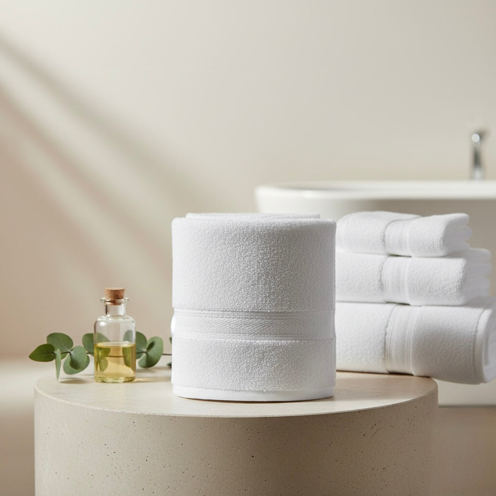 Daily Loom Premium Cotton Face Towel Set - 150GSM | Ultra-Soft & Absorbent | Pack of 2 | Perfect for Daily Home Use