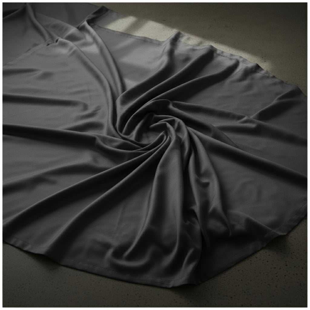 Daily Loom Premium Cotton Percale Bed Sheet Set - King Size with 2 Pillow Covers | Crisp Breathable Weave | Soft Luxury Home Bedding