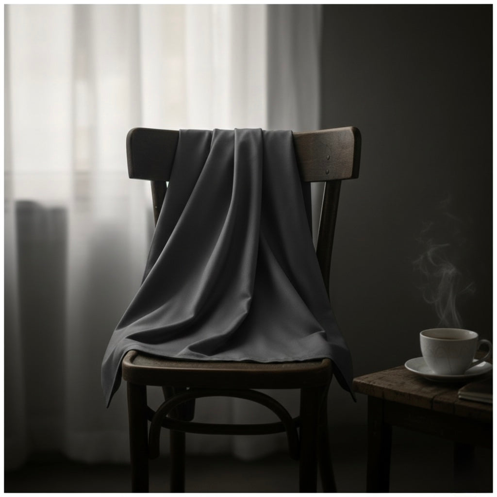 Daily Loom Premium Cotton Percale Bed Sheet Set - King Size with 2 Pillow Covers | Crisp Breathable Weave | Soft Luxury Home Bedding