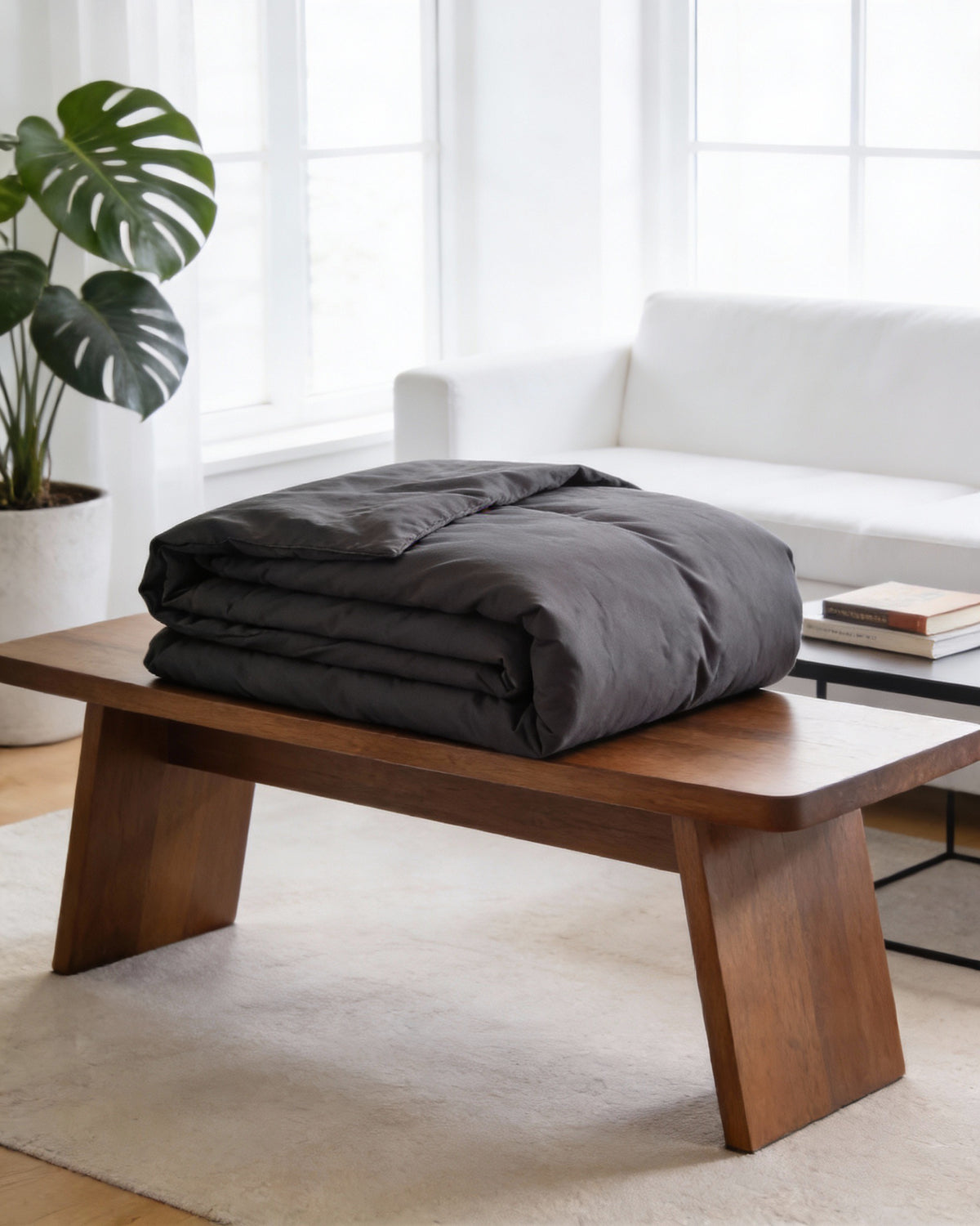 Daily Loom 100% Cotton Percale Weave 300TC Duvet Cover - (King Size) | Crisp Breathable Weave | Soft Luxury Bedding | Multiple Colors Available