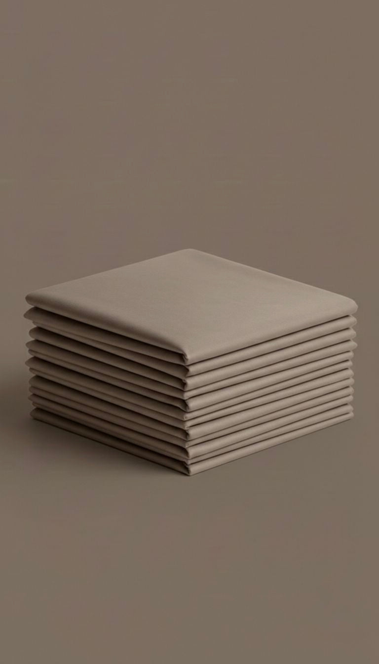 Daily Loom Premium Cotton Percale Bed Sheet Set - King Size with 2 Pillow Covers | Crisp Breathable Weave | Soft Luxury Home Bedding